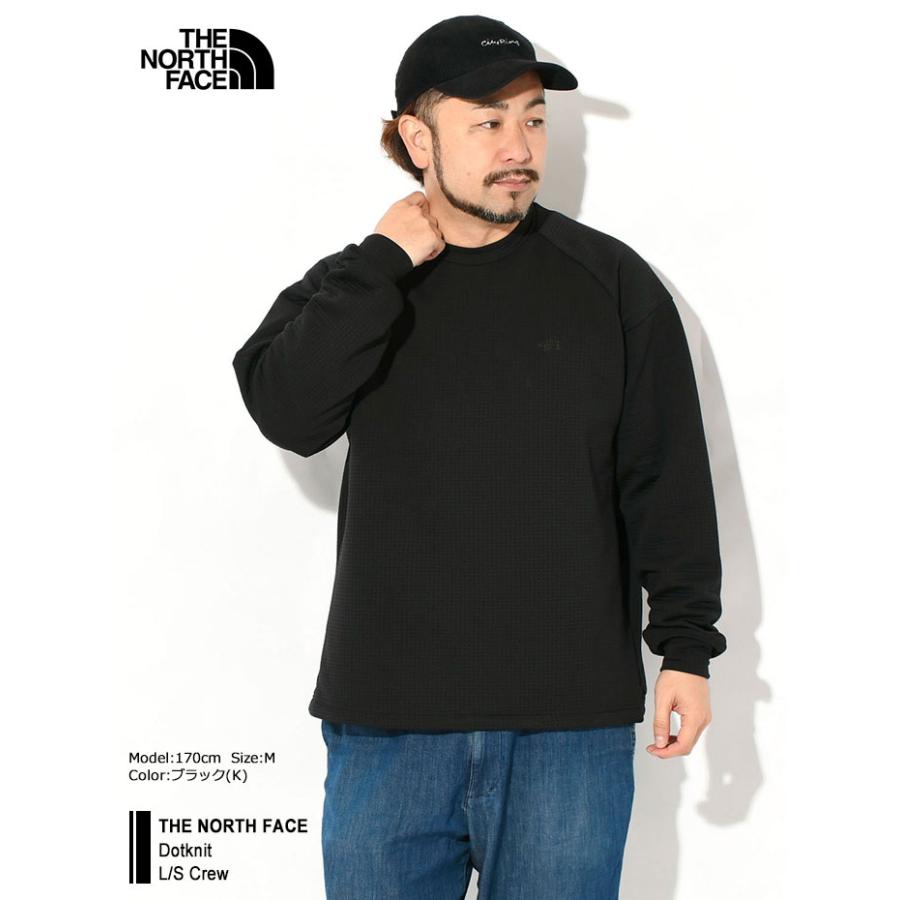 THE NORTH FACE 長袖カットソー L 黒 THE NORTH FACE（ザ ノースフェイス） カットソー 長袖 メンズ ドット
