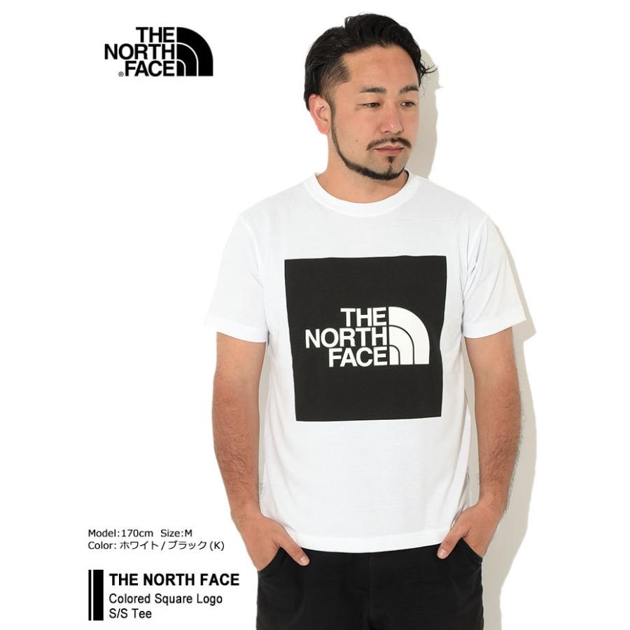 ノースフェイス Tシャツ 半袖 メンズ THE NORTH FACE カラード スクエア ロゴ ( Colored Square Logo S/S Tee 2021春夏 カットソー NT32135 )｜icefield｜04