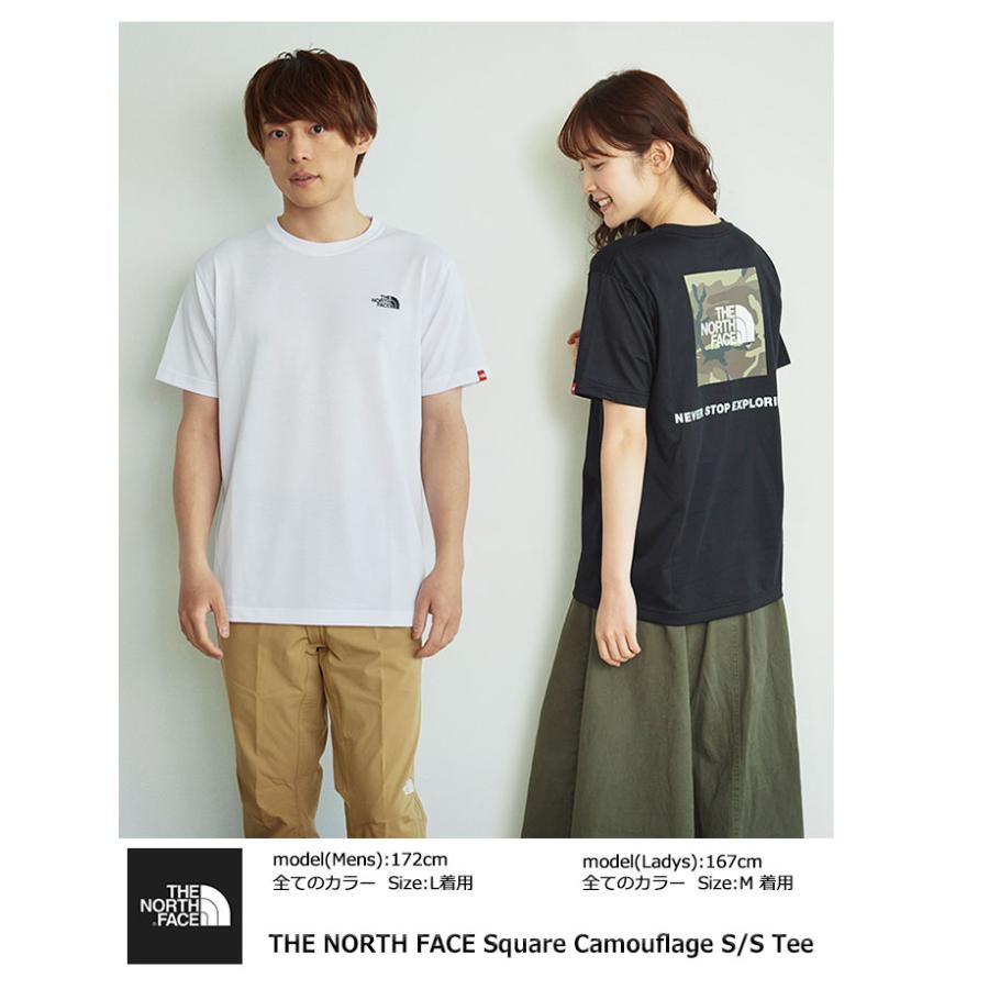 ザ ノースフェイス Tシャツ 半袖 THE NORTH FACE メンズ スクエア カモフラージュ ( Square Camouflage S/S Tee 2022春夏 NT32158 国内正規 )[M便 1/1]｜icefield｜11