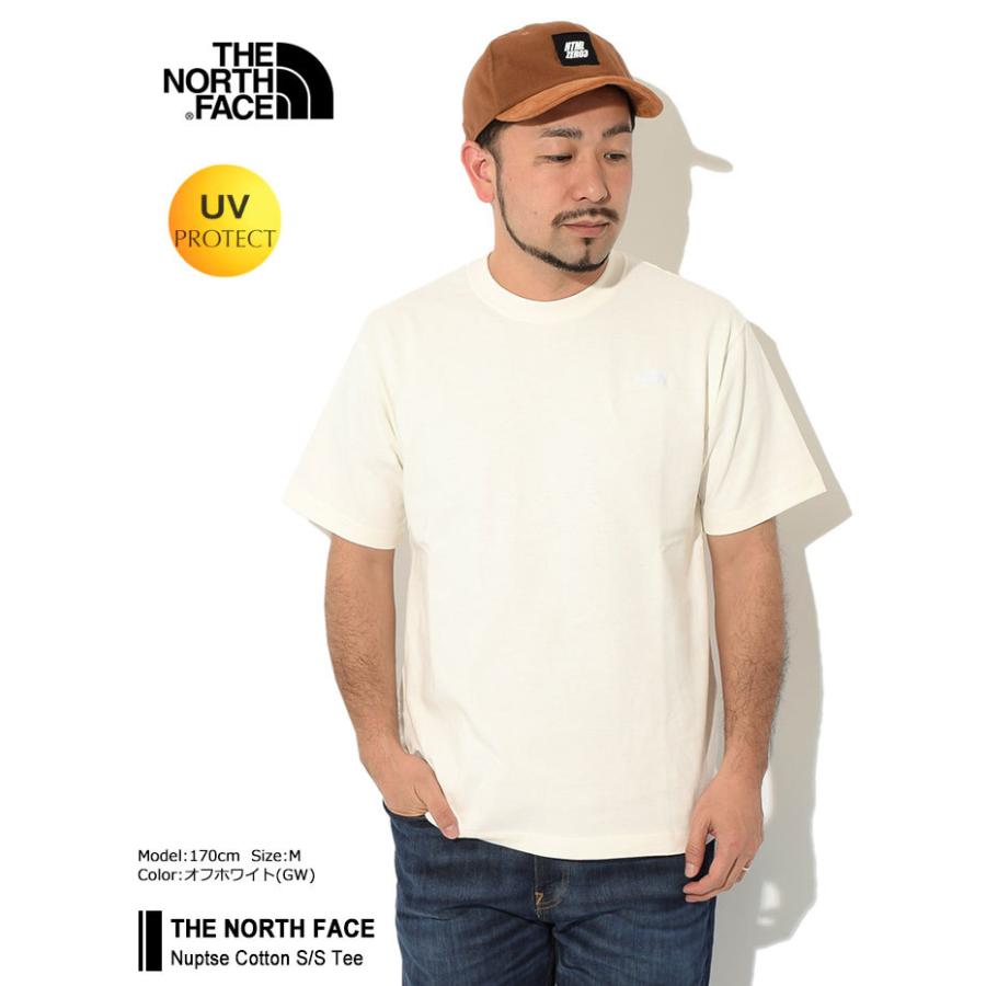 ザ ノースフェイス Tシャツ 半袖 THE NORTH FACE メンズ ヌプシ コットン ( Nuptse Cotton S/S Tee 2022春夏 カットソー NT32248 国内正規 )｜icefield｜05