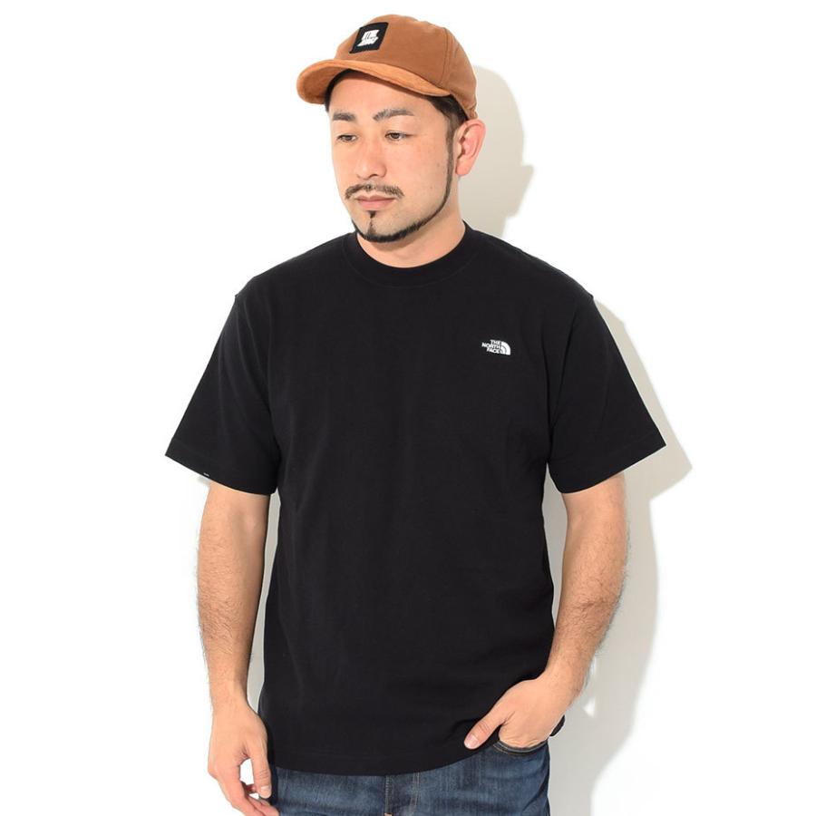 ザ ノースフェイス Tシャツ 半袖 THE NORTH FACE メンズ ヌプシ コットン ( Nuptse Cotton S/S Tee 2022春夏 カットソー NT32248 国内正規 )｜icefield｜06