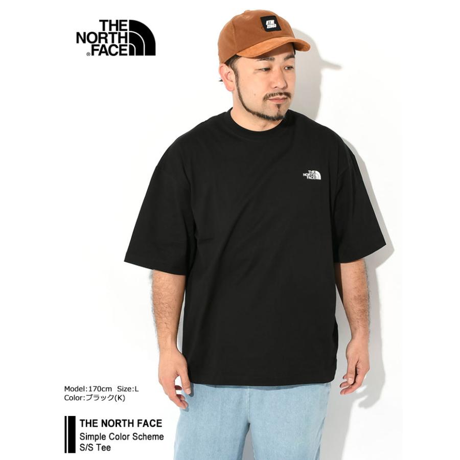 ザ ノースフェイス Tシャツ 半袖 THE NORTH FACE メンズ シンプル カラー スキーム ( Simple Color Scheme S/S Tee 2024春夏 NT32434 国内正規 )[M便 1/1]｜icefield｜04