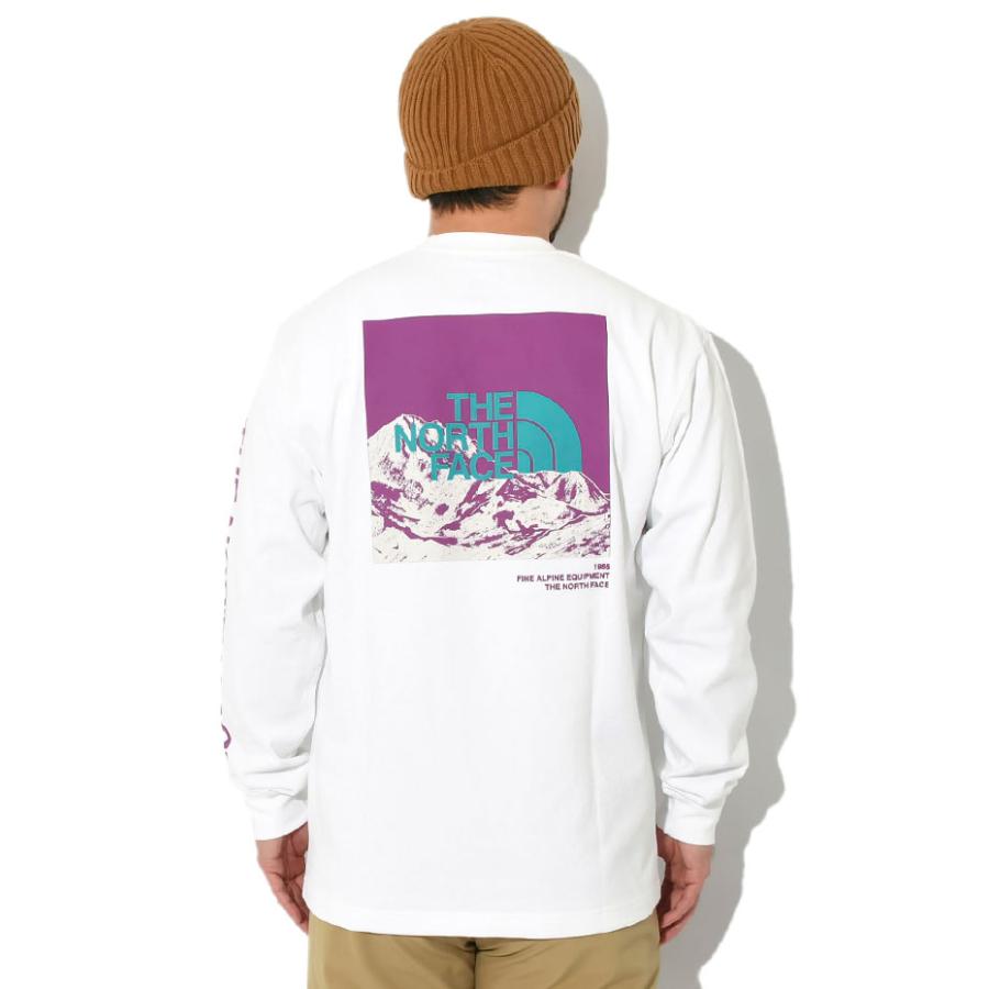 ザ ノースフェイス ロンT Tシャツ 長袖 THE NORTH FACE メンズ スリーブ グラフィック ( Sleeve Graphic L/S Tee 2024春夏 カットソー NT32438 国内正規 )｜icefield｜06