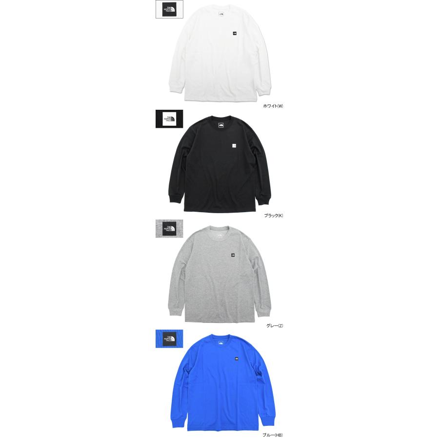 Small Box L/S Tee スモールボックス 白 ロンT 極美品　正規品 THE NORTH FACE ザ・ノース・フェイス ロンT Tシャツ 長袖