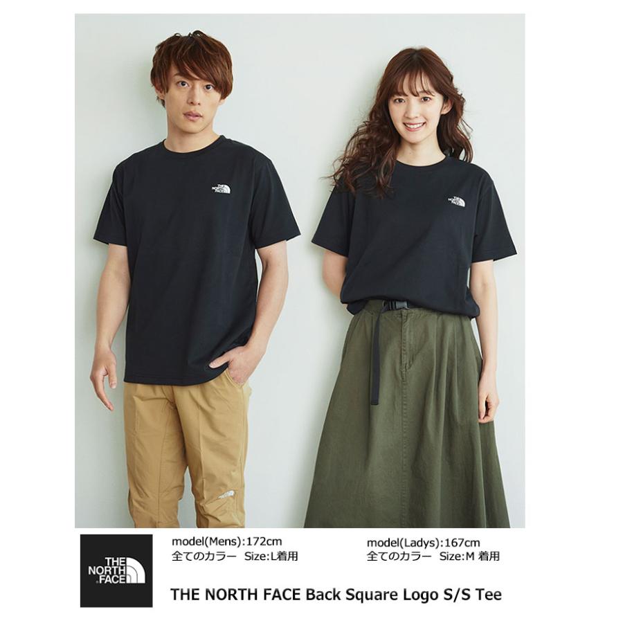 ザ ノースフェイス Tシャツ 半袖 THE NORTH FACE メンズ 24SS バック スクエア ロゴ ( 24SS Back Square Logo S/S Tee 2024春夏 NT32447 国内正規 )[M便 1/1]｜icefield｜08