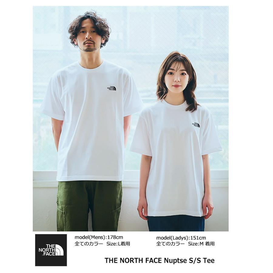 ザ ノースフェイス Tシャツ 半袖 THE NORTH FACE メンズ ヌプシ ( Nuptse S/S Tee 2024春夏 カットソー NT32448 国内正規 )[M便 1/1]｜icefield｜08