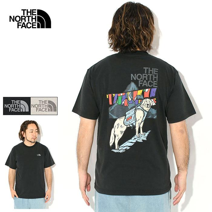 THE NORTH FACE（ザ ノースフェイス） Tシャツ 半袖 メンズ ドッグ