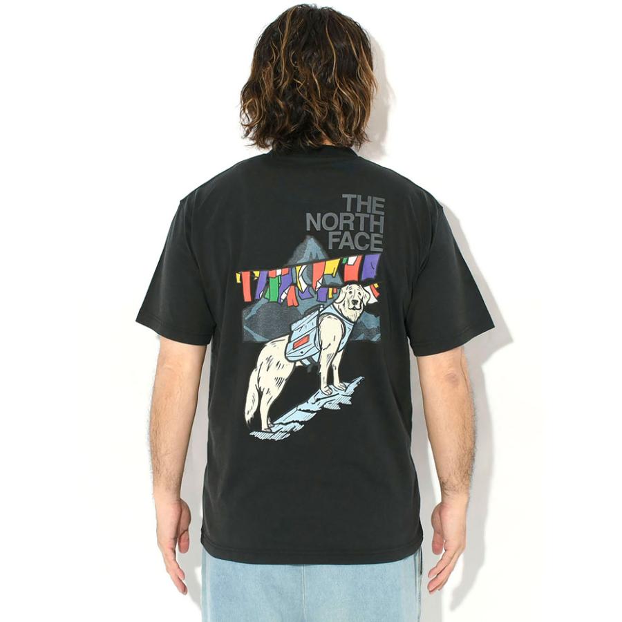THE NORTH FACE（ザ ノースフェイス） Tシャツ 半袖 メンズ ドッグ