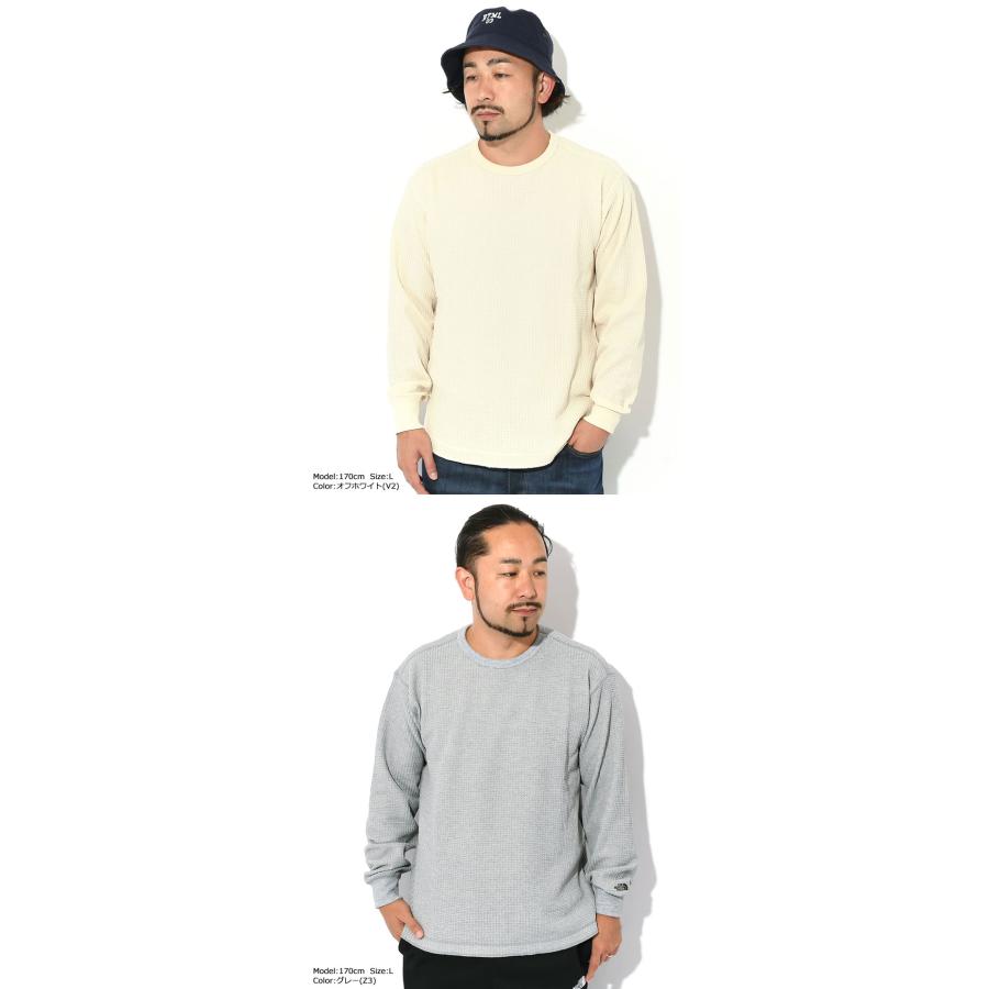 ザ ノースフェイス カットソー 長袖 THE NORTH FACE メンズ ウォーム ワッフル クルー ( Warm Waffle L/S Crew 2023秋冬 トップス NT62032 国内正規 )｜icefield｜07