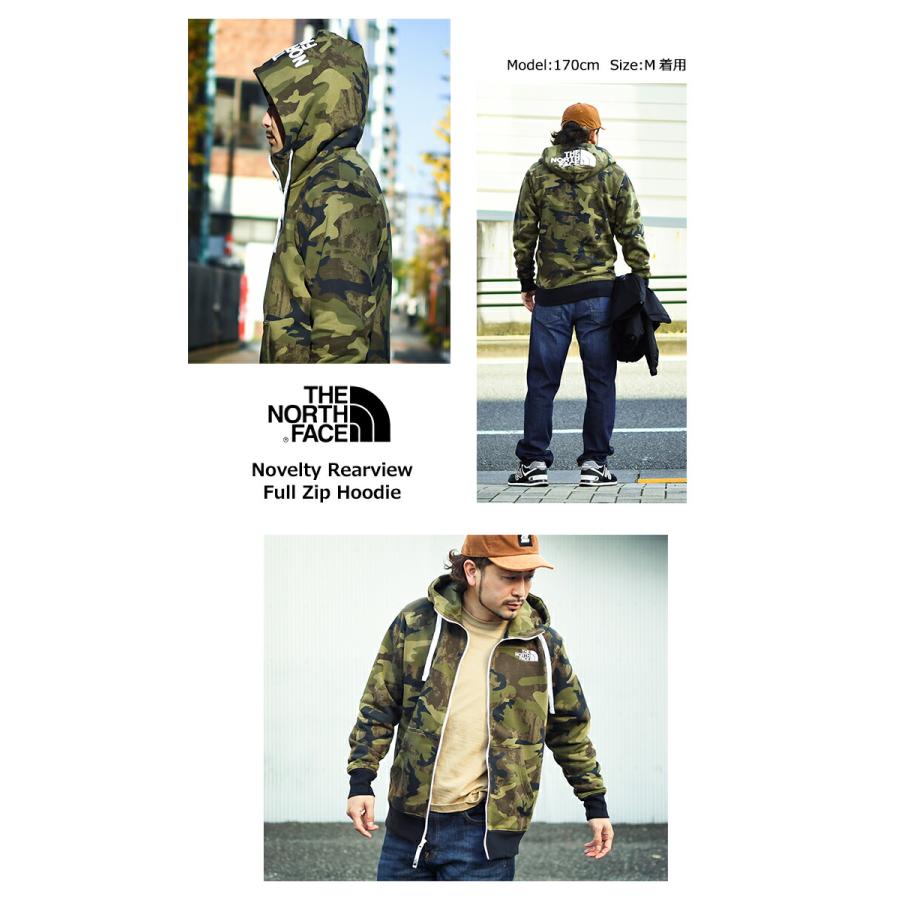 ザ ノースフェイス パーカー ジップアップ THE NORTH FACE メンズ ノベルティ リアビュー ( Novelty Rearview Zip Hoodie 2023秋冬 NT62131 )｜icefield｜07