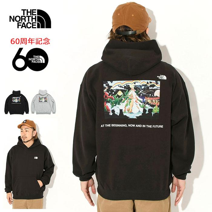 【希少海外限定モデル】ザノースフェイス グラフィック　パーカー 総柄 M THE NORTH FACE（ザ ノースフェイス） パーカー プルオーバー メンズ