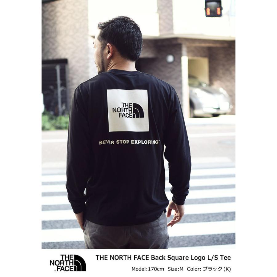 送料無料 ザ ノースフェイス Tシャツ 長袖 The North Face メンズ バック スクエア ロゴ Back Square Logo L S Tee 21秋冬 Nt131 Ice Field 通販 Paypayモール