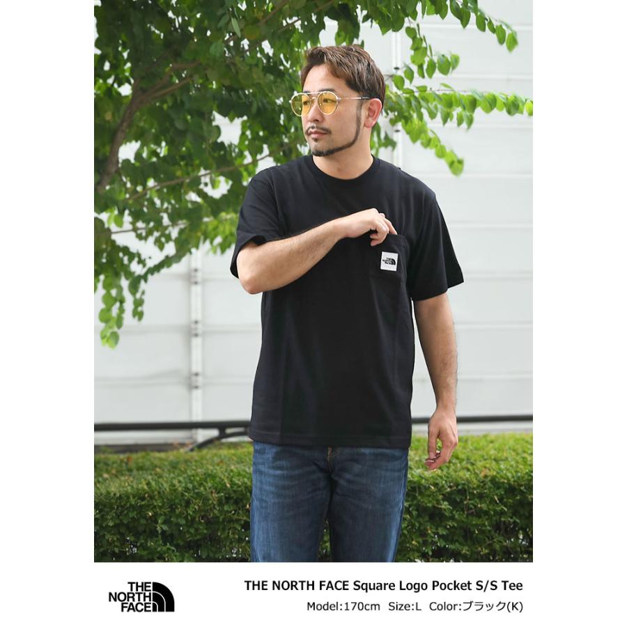 THE NORTH FACE（ザ ノースフェイス） Tシャツ 半袖 メンズ スクエア