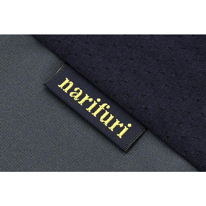 narifuri（ナリフリ） Tシャツ 半袖 メンズ マルチテック サイド
