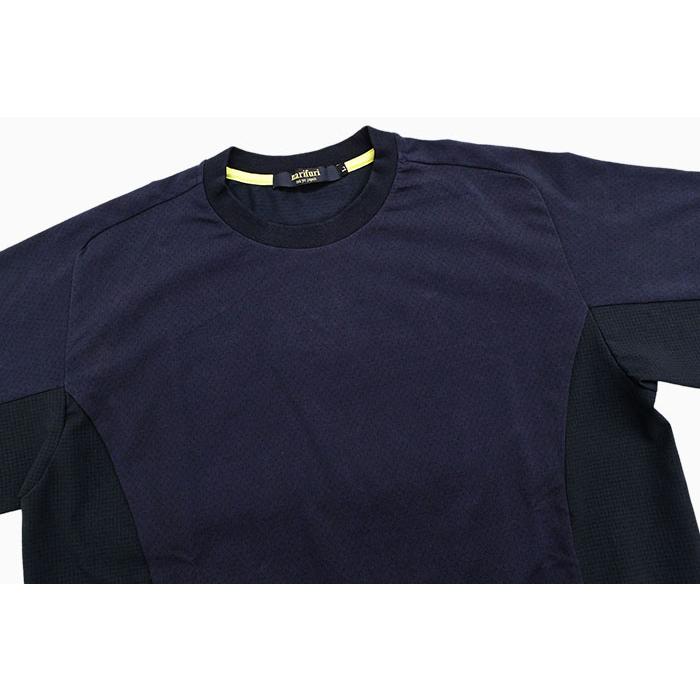 ナリフリ Tシャツ 半袖 narifuri メンズ マルチテック サイド ベンチレーション ( Multitech Side Ventilation S/S Tee カットソー NF1152 )[M便 1/1]｜icefield｜08