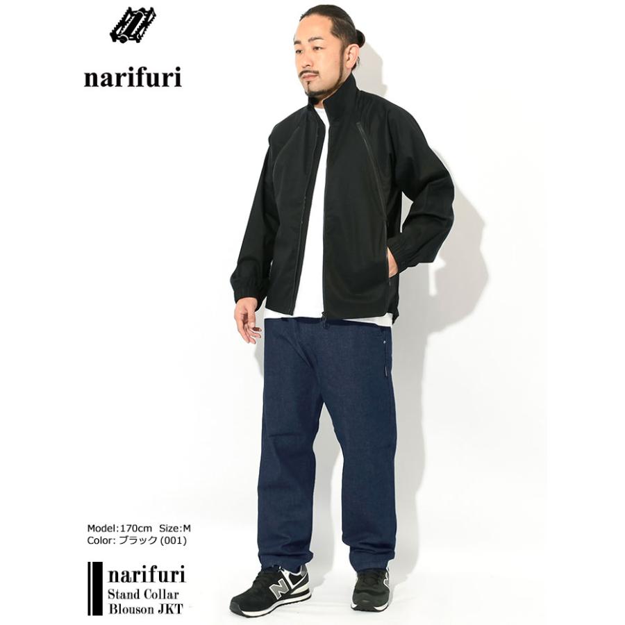 narifuri ナリフリ ジャケット メンズ スタンド カラー ブルゾン narifuri ナリフリ ジャケット メンズ スタンド カラー ブルゾン