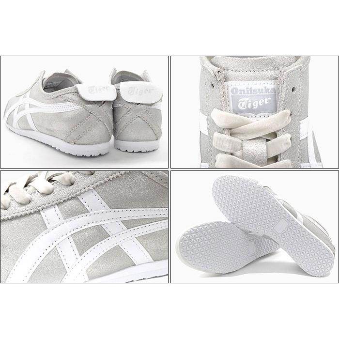 オニツカタイガー スニーカー Onitsuka Tiger レディース & メンズ ウィメンズ メキシコ 66 Cool Mist/White(WOMENS MEXICO 66 1182A184-100)｜icefield｜03