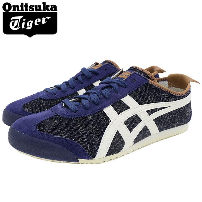 オニツカタイガー スニーカー Onitsuka Tiger メンズ 男性用 メキシコ 66 Indigo Denim Cream Mexico 66 ネイビー 靴 Shoes 11a521 400 Ice Field 通販 Paypayモール