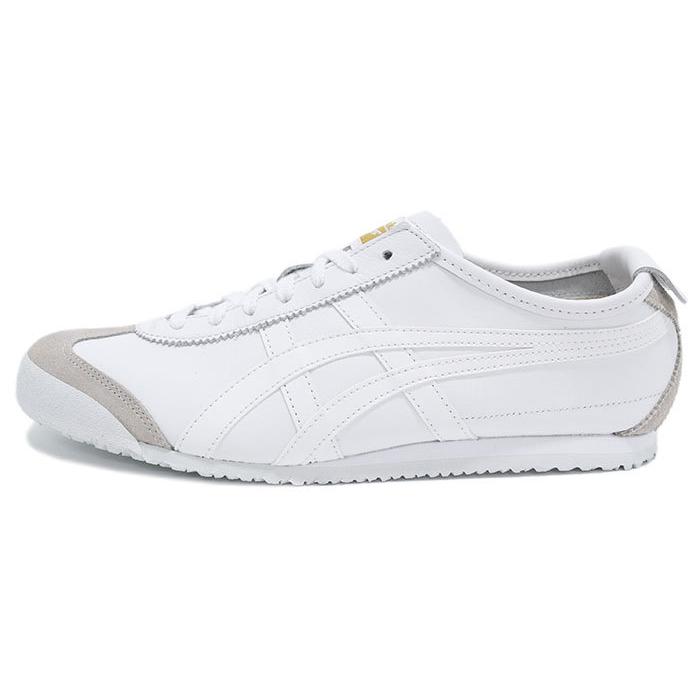 オニツカタイガー スニーカー Onitsuka Tiger レディース & メンズ メキシコ 66 White/White (MEXICO 66 ホワイト 靴 シューズ  DL408-0101)｜icefield｜03