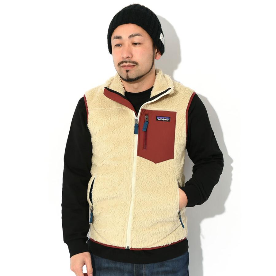 パタゴニア ジャケット Patagonia メンズ クラシック レトロX ベスト ( Classic Retro-X Vest フリース Fleece アウター USAモデル 23048 )｜icefield｜04