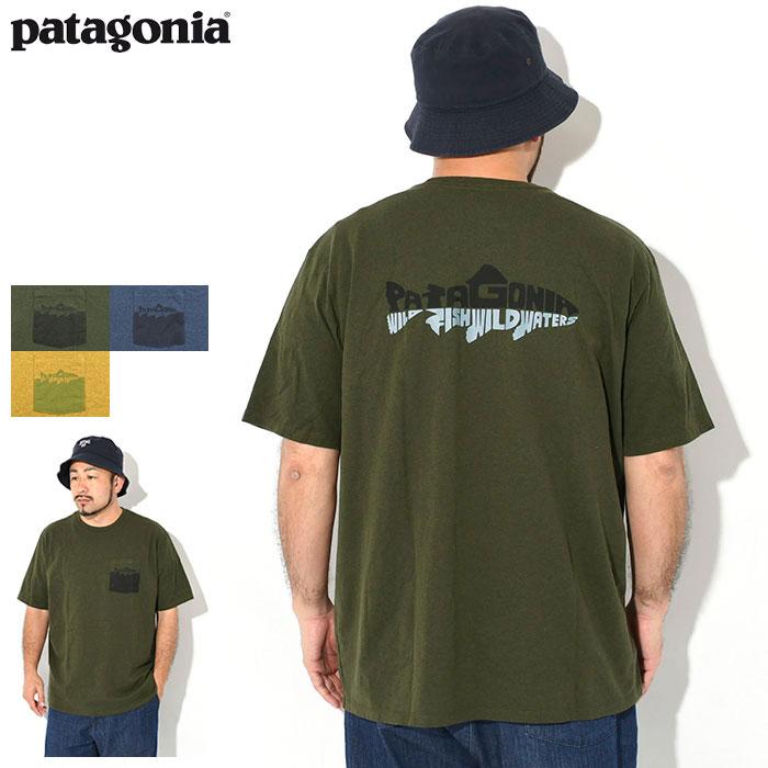 patagonia（パタゴニア） Tシャツ 半袖 メンズ ワイルド ウォーター