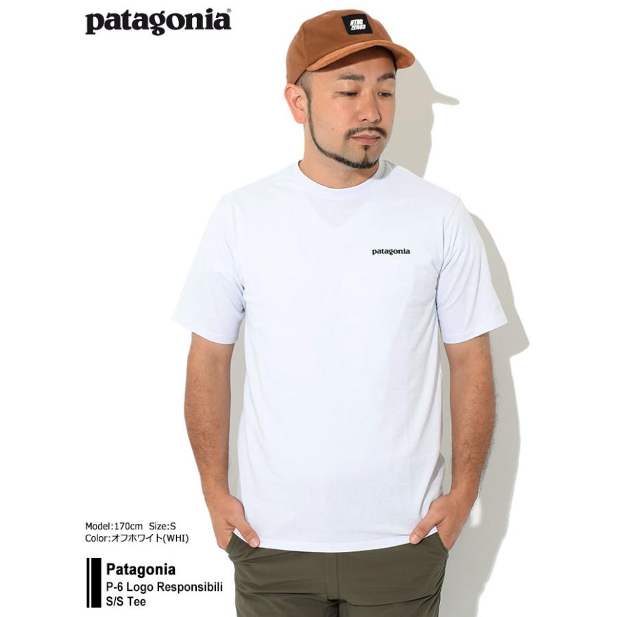 パタゴニア ティーシャツ P-6ロゴ レスポンシビリティー - Tシャツ