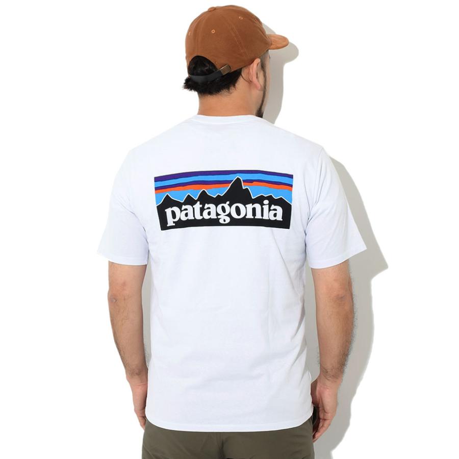 patagonia パタゴニア Tシャツ 半袖 Patagonia メンズ P-6 ロゴ patagonia パタゴニア Tシャツ 半袖 Patagonia メンズ P-6 ロゴ