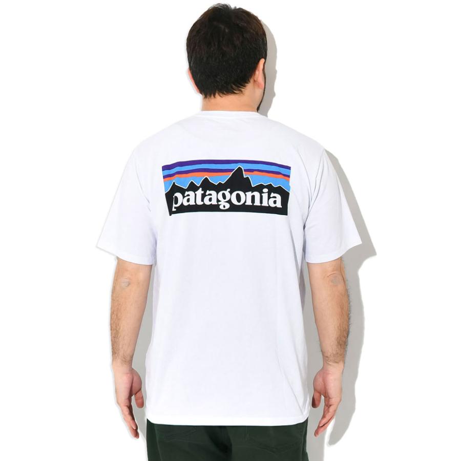 patagonia（パタゴニア） Tシャツ 半袖 メンズ P-6 ロゴ レスポンシビ