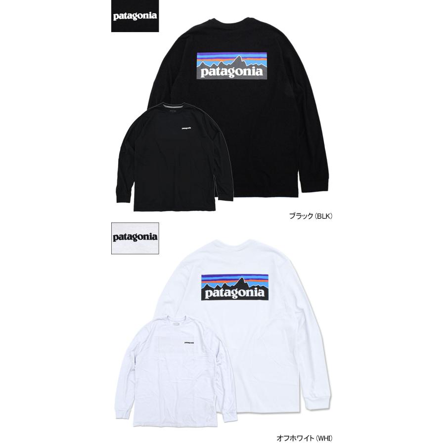 patagonia（パタゴニア） ロンT Tシャツ 長袖 メンズ P-6 ロゴ