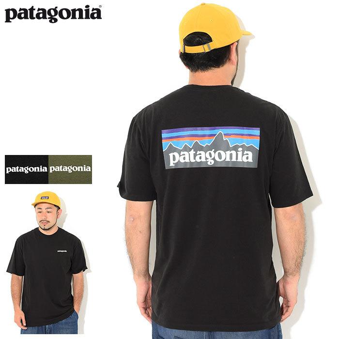 パタゴニア Tシャツ 半袖 Patagonia メンズ P 6 ロゴ オーガニック P 6 Logo Organic S S Tee T Shirts カットソー Usaモデル Ice Field 通販 Paypayモール