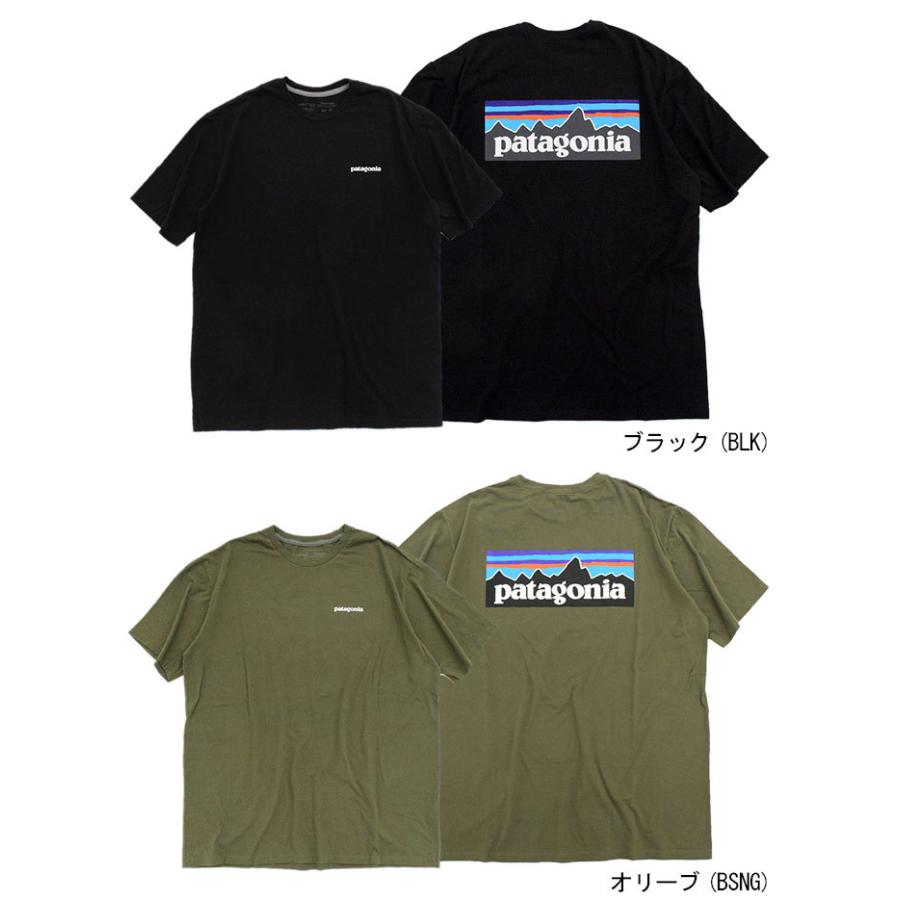patagonia（パタゴニア） Tシャツ 半袖 メンズ P-6 ロゴ オーガニック