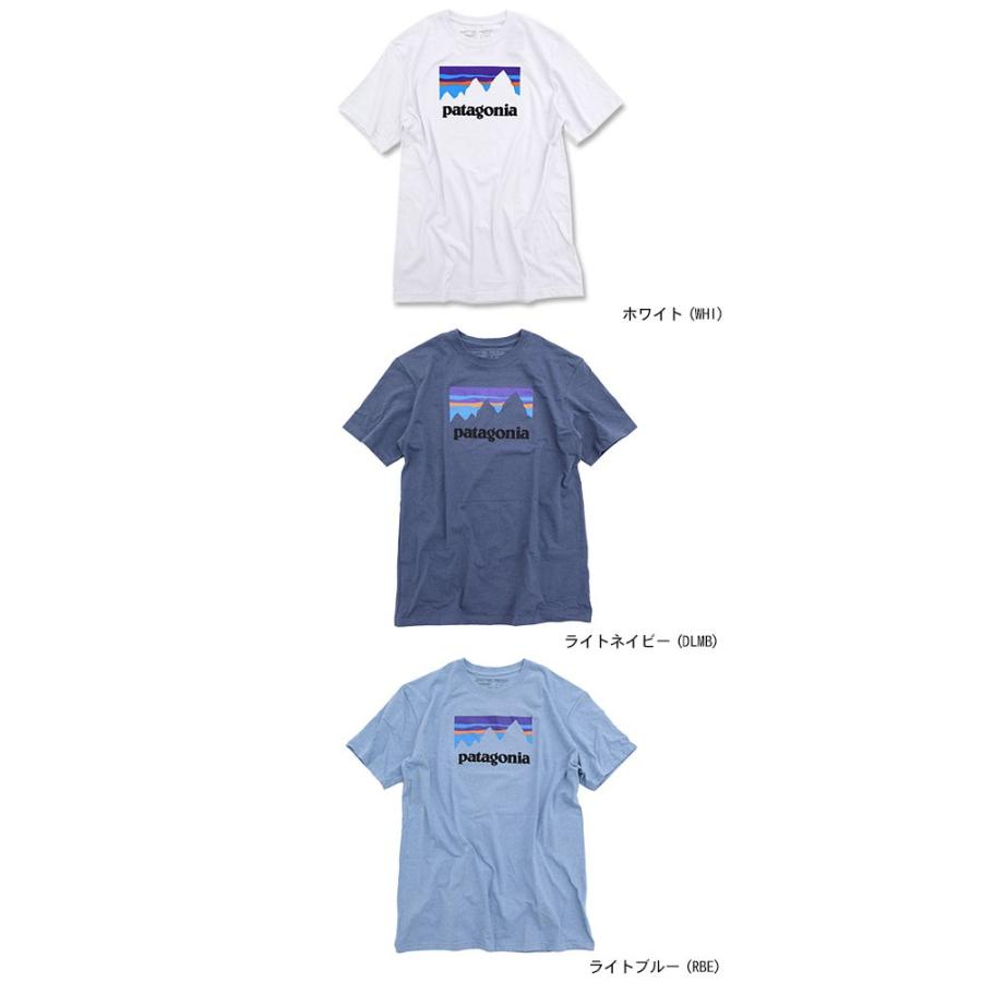 入手困難☆Sサイズ☆パタゴニア ショップ ステッカー 白 Tシャツ patagonia（パタゴニア） Patagonia Tシャツ 半袖 メンズ ショップ