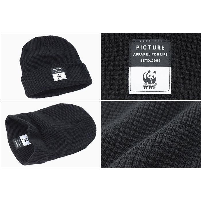 ピクチャー ニット帽 PICTURE WWF ワーク ビーニー コラボ