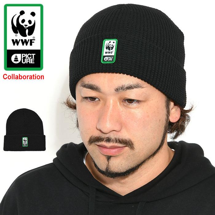 ピクチャー ニット帽 PICTURE WWF ヨーク ビーニー コラボ ( picture