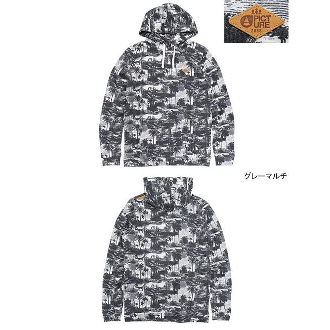 ピクチャー PICTURE パーカー プルオーバー メンズ ケーアン ( picture Cairne Pullover Hoodie フード フーディ スウェット Pull Over Hoody Parker トップス メンズ 男性用 アウトドア MSW262 ) ice field icefield ピクチャー プルオーバー パーカー PICTURE メンズ ケーアン ( Cairne