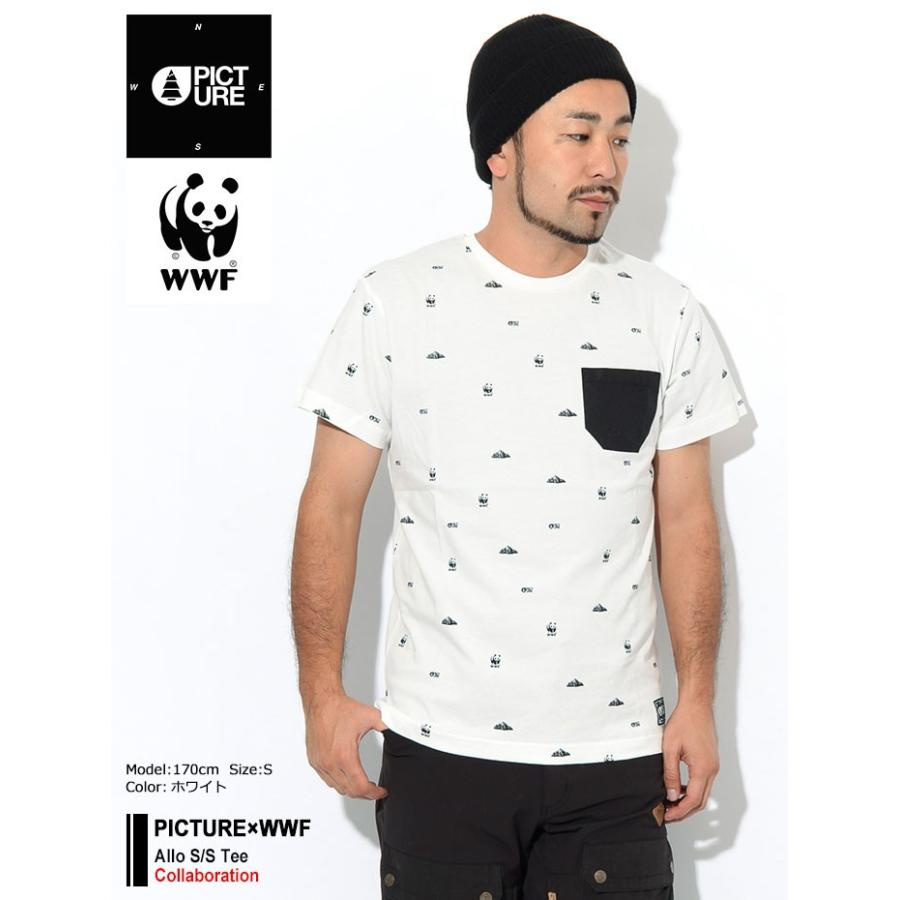 ピクチャー Tシャツ 半袖 PICTURE メンズ WWF アロ コラボ(picture×WWF