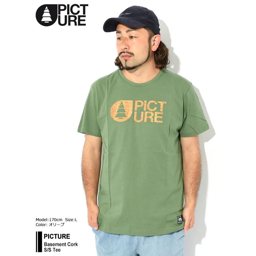 ピクチャー Tシャツ 半袖 PICTURE メンズ ベースメント コルク