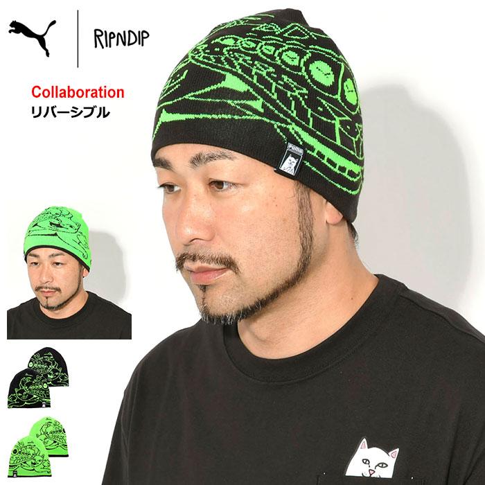 PUMA（プーマ） ニット帽 リップンディップ ビーニー コラボ ( RIPNDIP