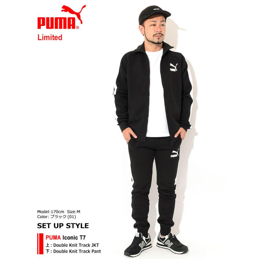 PUMA プーマ アイコニック T7 トラックジャケット S ブラック PUMA プーマ アイコニック T7 トラックジャケット メンズ ユニ