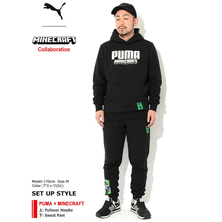PUMA（プーマ） パーカー プルオーバー メンズ マインクラフト コラボ