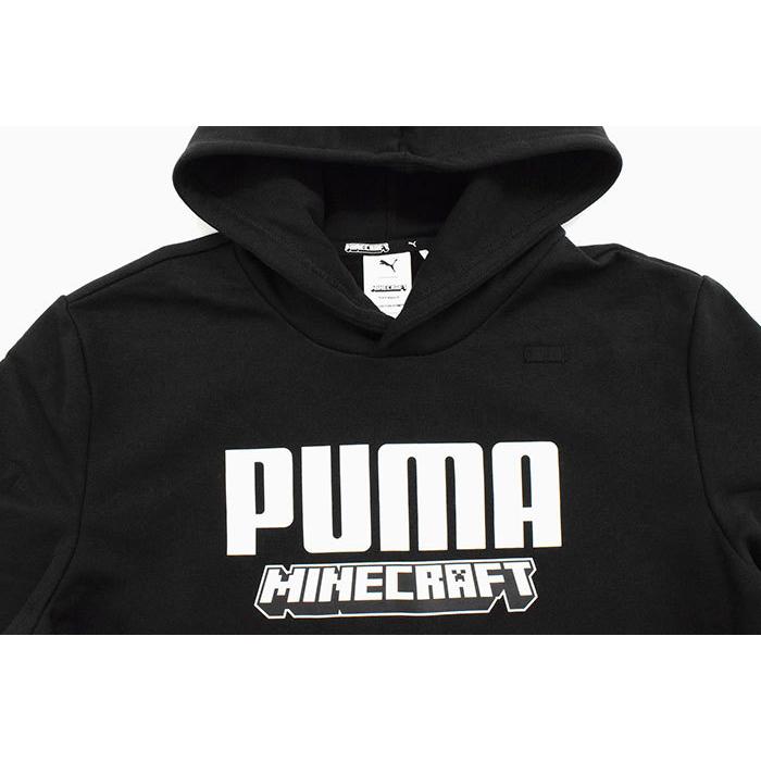 プーマ jouetieコラボ センター刺繍 パーカー プルオーバー L 黒 PUMA プーマ パーカー プルオーバー メンズ 22FW チーム 限定
