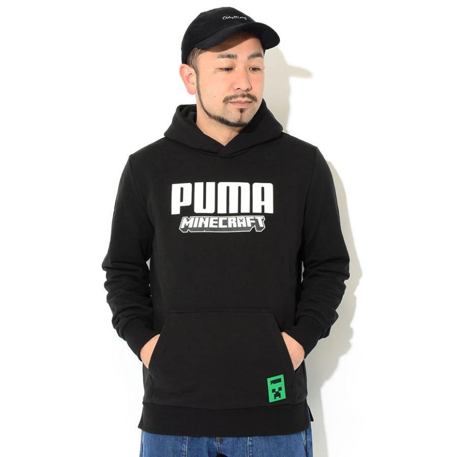 プーマ パーカー プルオーバー PUMA メンズ マインクラフト コラボ (PUMA×MINECRAFT Pullover Hoodie マイクラ スウェット トップス 534376)｜icefield｜05