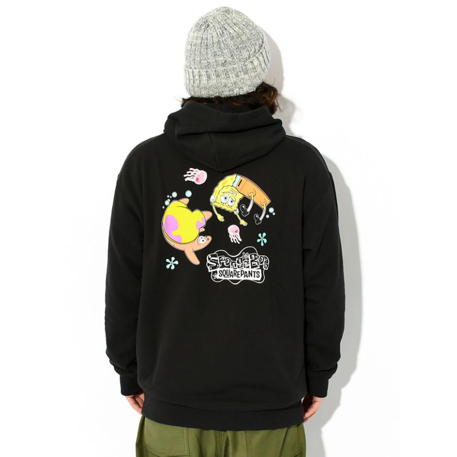 プーマ パーカー プルオーバー PUMA メンズ スポンジボブ グラフィック コラボ ( SPONGE BOB Graphic Pullover Hoodie スウェット 538960 )｜icefield｜05