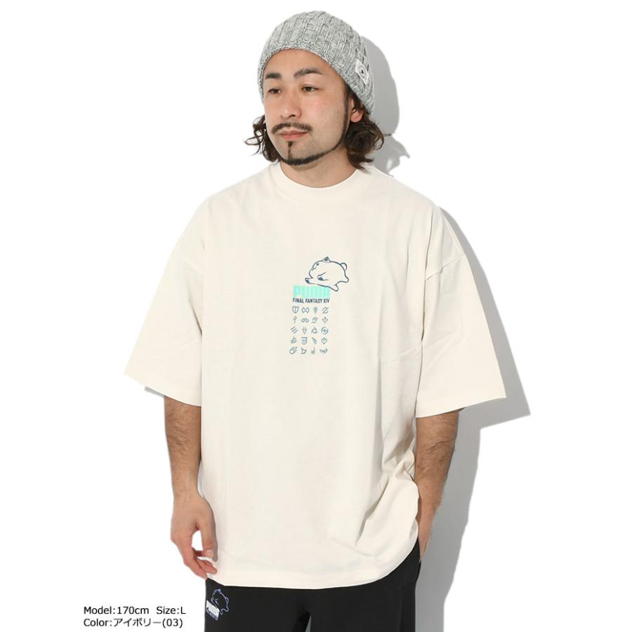 PUMA（プーマ） Tシャツ 半袖 メンズ ファイナルファンタジー 14