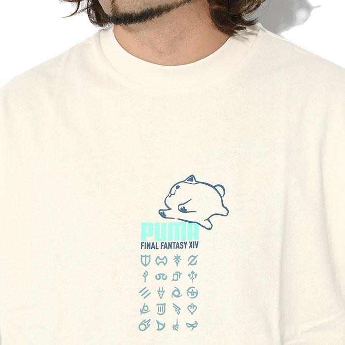 【新品未使用】ファイナル ファンタジー XIV×プーマ　Tシャツ　総柄　Sサイズ PUMA x FINAL FANTASY XIV アイコン 半袖 Tシャツ – インフォレンズ