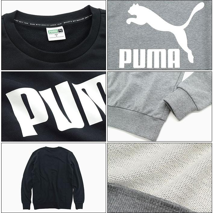 プーマ トレーナー PUMA メンズ クラシックス ロゴ クルー スウェット 限定(Classics Logo Crew Sweat Limited トップス 男性用 595892)｜icefield｜03