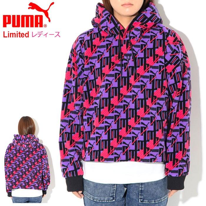 PUMA（プーマ） プルオーバー パーカー レディース XTG AOP フリース 