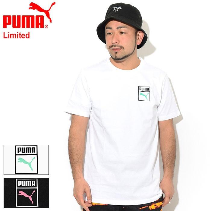 PUMA（プーマ） Tシャツ 半袖 メンズ ボックス ロゴ スモール