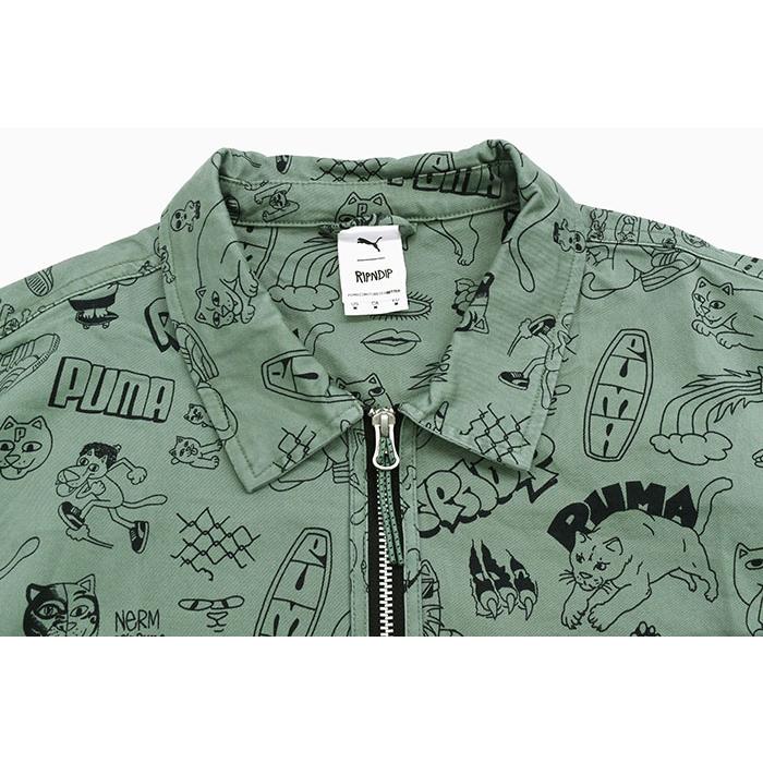新品激レア】RIPN DIP×PUMA プーマ ツイルシャツジャケット XL