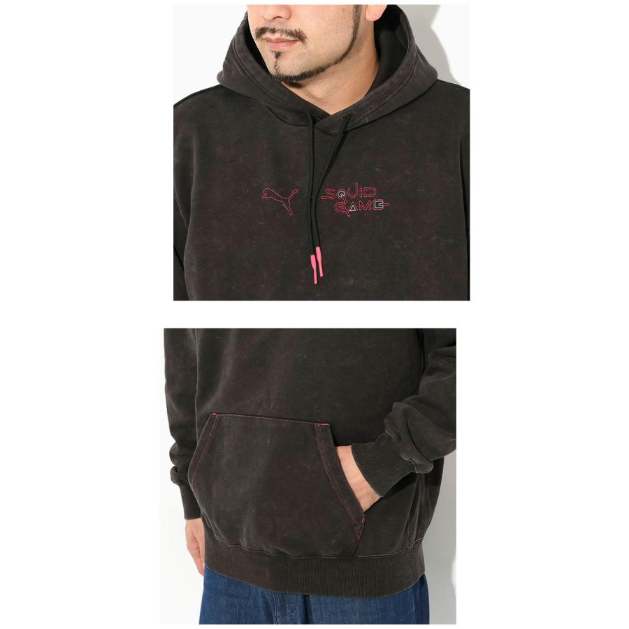 PUMA プーマ パーカー プルオーバー メンズ イカゲーム